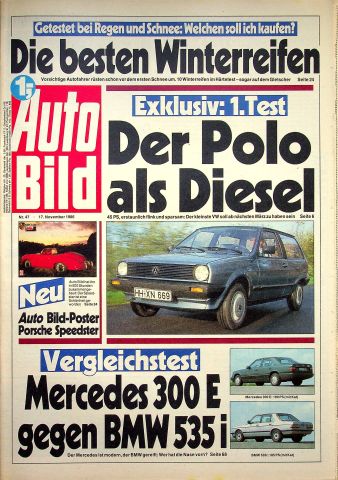 Deckblatt Auto Bild (47/1986)